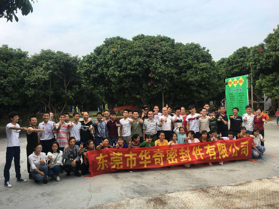 華奇密封件拔河比賽 ，賽出企業(yè)的競爭文化！